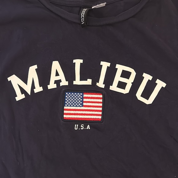 Malibu cropped tee - Picture 2 of 3